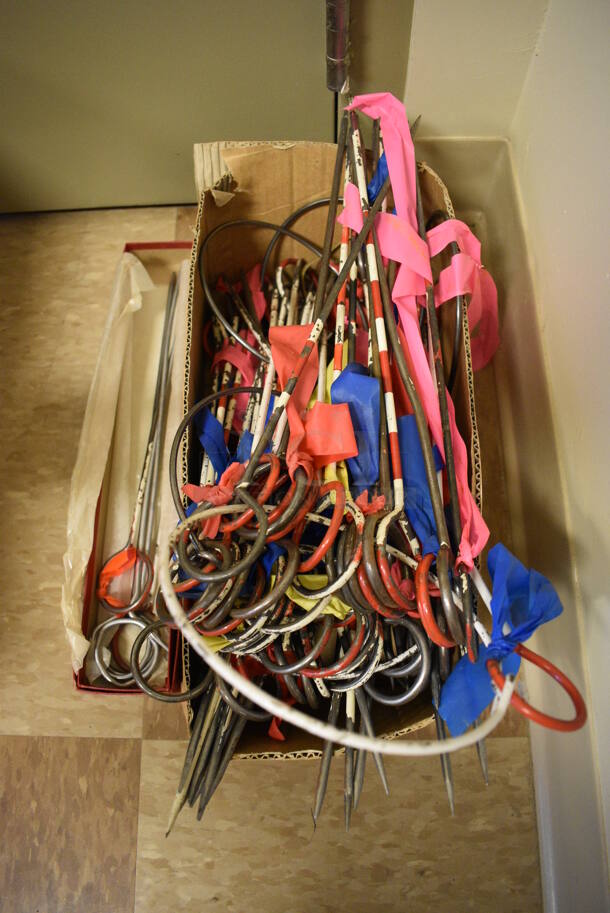 ALL ONE MONEY! Lot of Metal Poles! (room 122) - Image 1 of 4