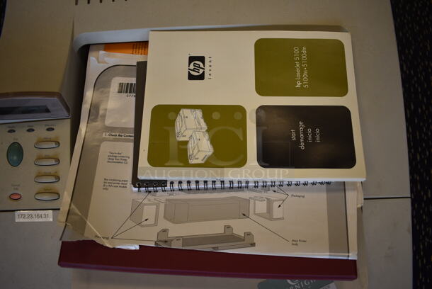 HP LaserJet 5100tn Countertop Printer. 19x25x17. (room 204) - Image 4 of 8