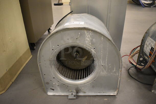 Metal Commercial Blower. 14x17.5x17. (north basement 004) - Image 1 of 9