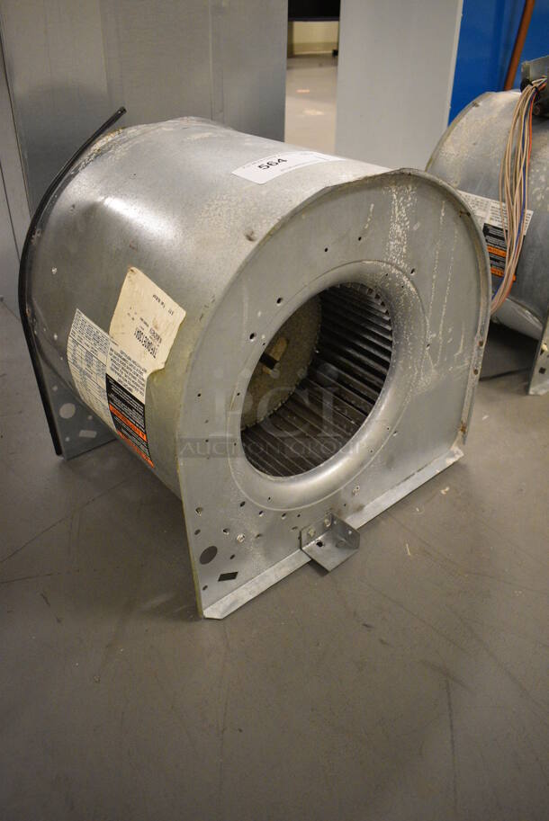 Metal Commercial Blower. 14x17.5x17. (north basement 004) - Image 3 of 9