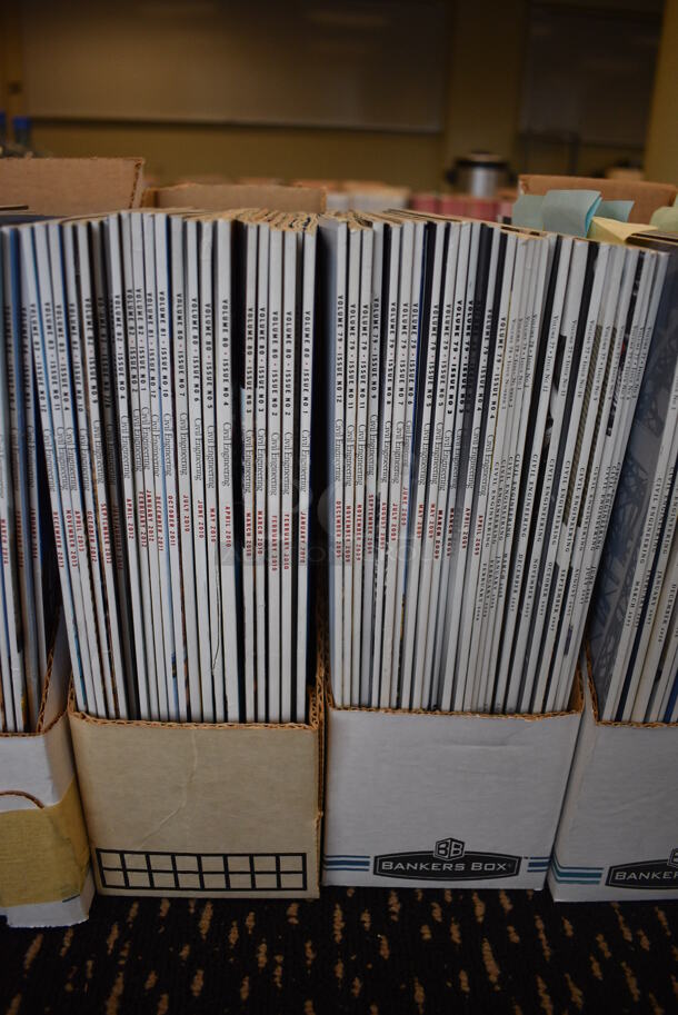 ALL ONE MONEY! Lot of 13 Boxes of Various Magazines Including Civil Engineering and Architectural Record. (room 204) - Image 7 of 12