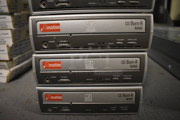 16 Imation CD Burn R Drives. 6x9x2. 16 Times Your Bid! (south basement 012) - Image 3 of 4