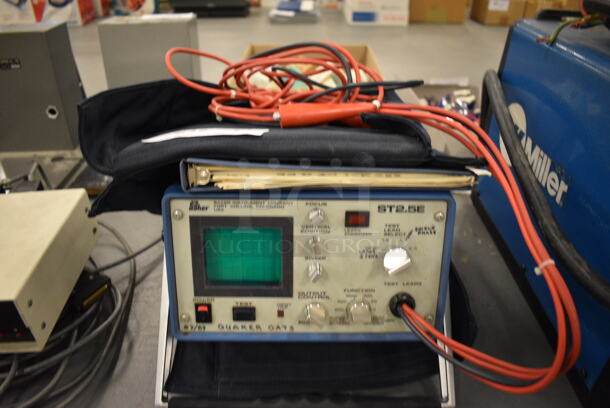 Baker ST2.5E Metal High Volt Testing Equipment. 12x12x6. (south basement 019)