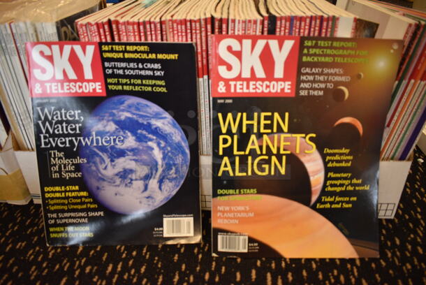 ALL ONE MONEY! Lot of 12 Boxes of Various Magazines Including Sky & Telescope and Physics Today. (room 204) - Image 3 of 11