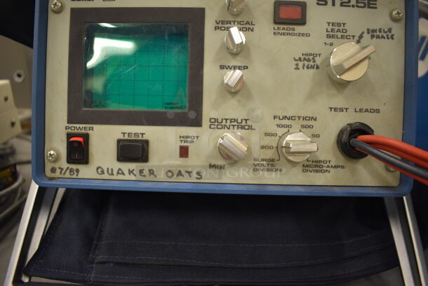 Baker ST2.5E Metal High Volt Testing Equipment. 12x12x6. (south basement 019) - Image 5 of 7