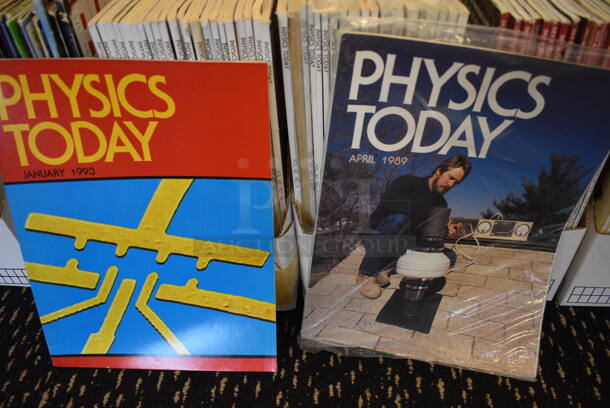 ALL ONE MONEY! Lot of 12 Boxes of Various Magazines Including Sky & Telescope and Physics Today. (room 204) - Image 5 of 11