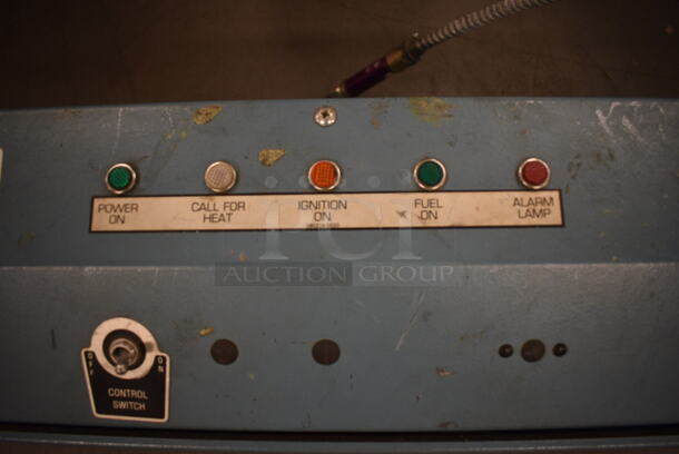 Gordon Piatt Metal Burner. 26.5x7x13. (north basement 004) - Image 6 of 9