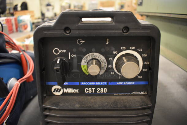 Miller Model CST280 Metal Electric Stick Welder. 7.5x17.5x12.5. Miller Model CST280  - Image 2 of 6