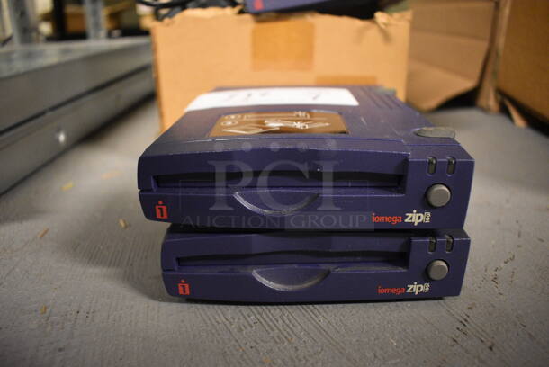 7 Drives; Including Iomega Zip. Includes 5x7x1.5. 7 Times Your Bid! (south basement 012) - Image 2 of 5
