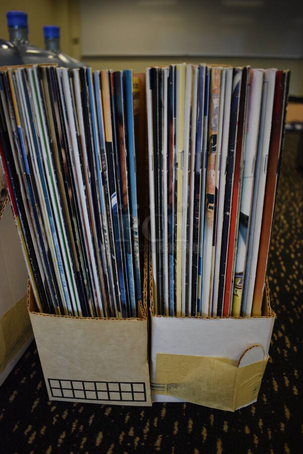 ALL ONE MONEY! Lot of 12 Boxes of Various Magazines Including Sky & Telescope and Physics Today. (room 204) - Image 10 of 11