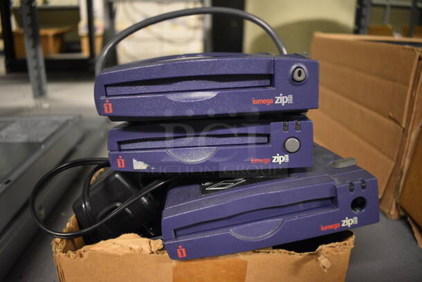 7 Drives; Including Iomega Zip. Includes 5x7x1.5. 7 Times Your Bid! (south basement 012) - Image 3 of 5