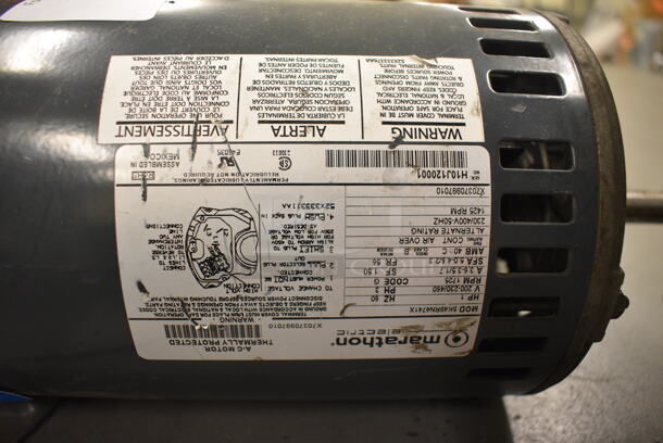 3 Various Motors. Includes 13x6.5x6.5. 3 Times Your Bid! (north basement 004) - Image 3 of 6