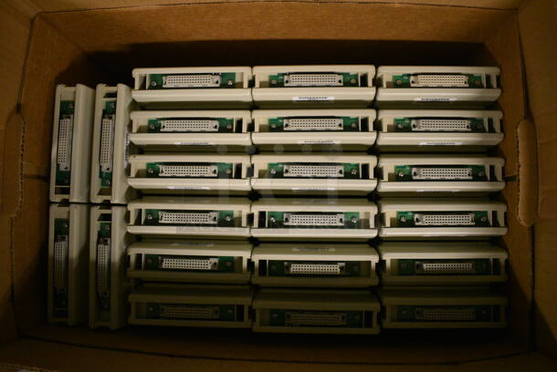 ALL ONE MONEY! Lot of 5 Boxes of White Electronic Units. 4.5x8x1.5. (south basement 012) - Image 3 of 8