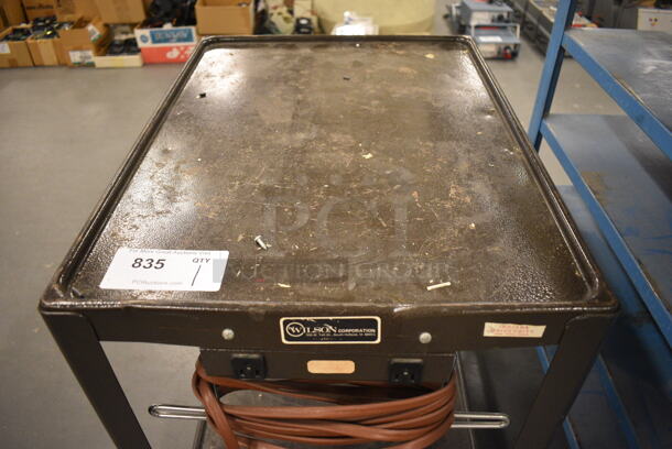 Wilson Metal Cart on Commercial Casters. 18x24x26. (south basement 019) - Image 3 of 3
