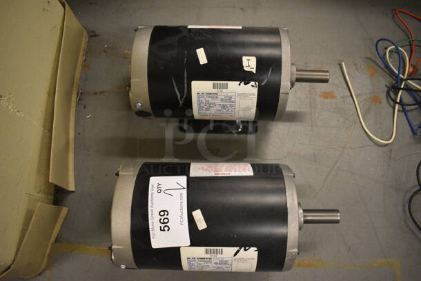 2 Various AO Smith Motors. Includes 13x6.5x6.5. 2 Times Your Bid! (north basement 004) - Image 3 of 5
