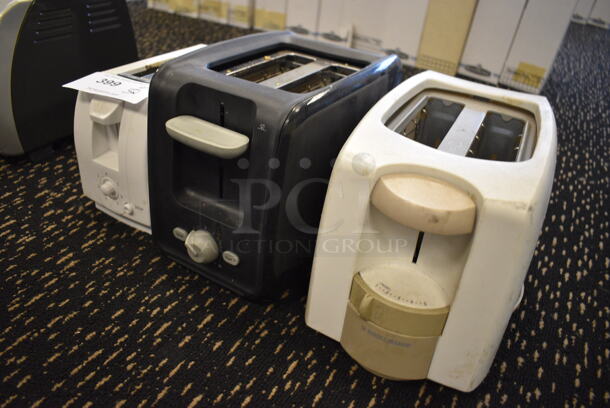 3 Various Countertop Toasters. Includes 6.5x10x8. 3 Times Your Bid. (room 204) - Image 2 of 6
