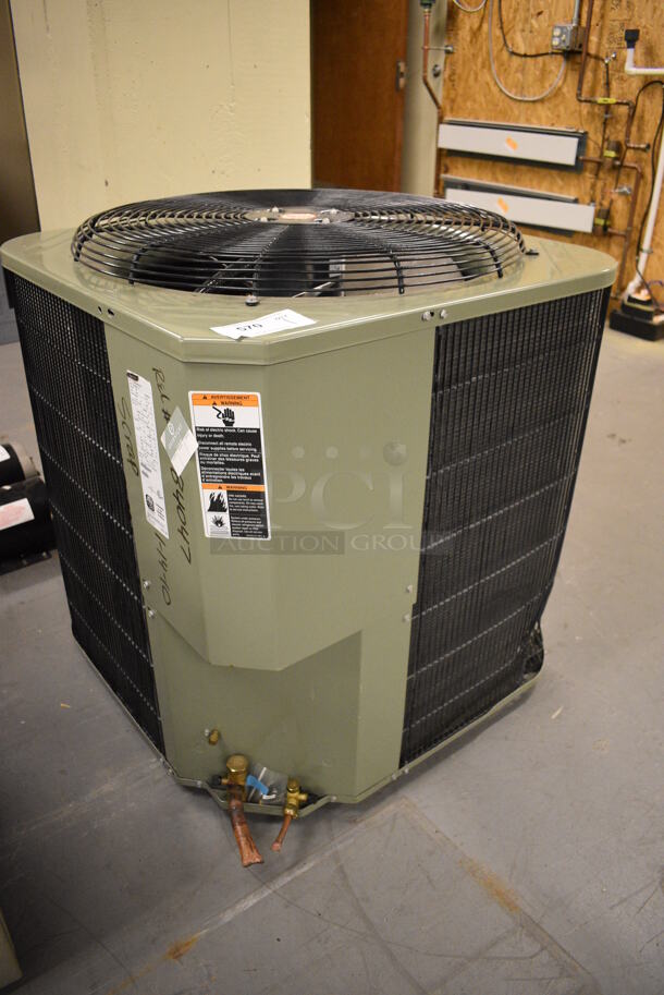 Payne Model PH13NR048-C Metal Commercial Central Air Conditioner. 208/230 Volts, 1 Phase. 30x30x35. (north basement 004) - Image 5 of 7