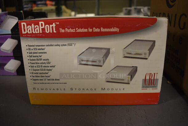 7 BRAND NEW IN BOX! DataPort Removable Storage Module. 7 Times Your Bid! (south basement 012) - Image 3 of 4