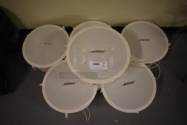 6 Bose FreeSpace 3 Series II Ceiling Mount Speakers. 15.5x15.5x8. 6 Times Your Bid! (south basement 024)
