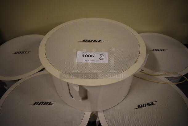 6 Bose FreeSpace 3 Series II Ceiling Mount Speakers. 15.5x15.5x8. 6 Times Your Bid! (south basement 024) - Image 3 of 4