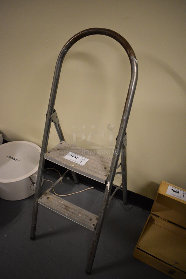Metal Ladder. 14x20x39. (south basement 024) - Image 2 of 3