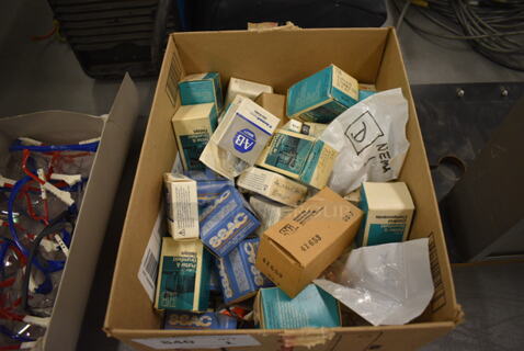 ALL ONE MONEY! Lot of Various Items Including Solid State Advanced Controls. (south basement 019)