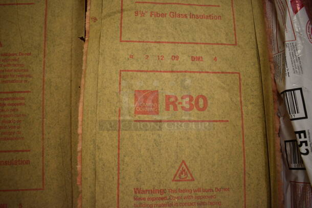 ALL ONE MONEY! Lot of R13 and R30 Insulation. (room 103) - Image 4 of 6