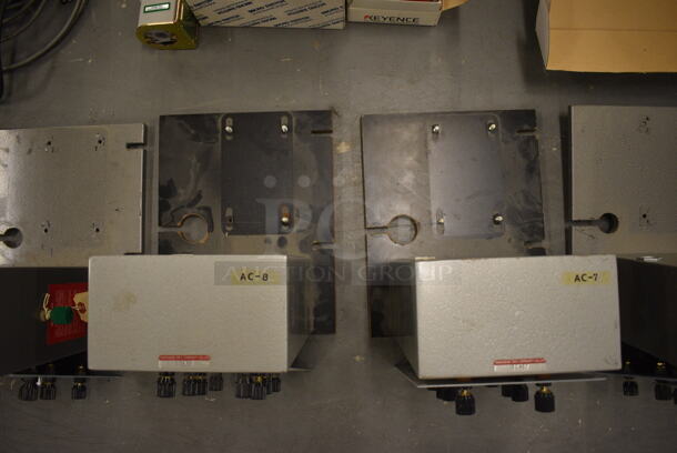 6 Hampden Model SPM-100 Metal Split Phase Motors. 1 Box Empty. 9.5x12x11. 6 Times Your Bid! (south basement 019) - Image 6 of 7