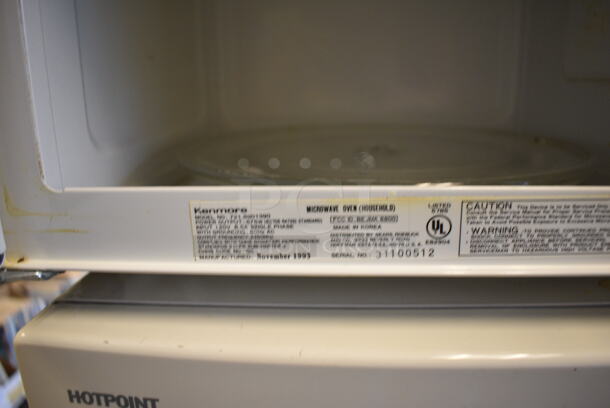 4 Various Microwaves Including Kenmore, Hotpoint and Sharp. Includes 24x18x14. 4 Times Your Bid! (room 204) - Image 4 of 10