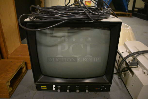 Hitachi Model VM-172U Video Monitor. 16x12x16. (south basement 012)