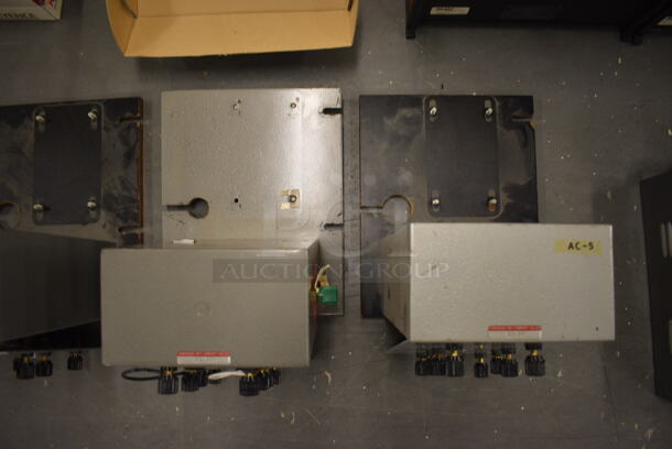 6 Hampden Model SPM-100 Metal Split Phase Motors. 1 Box Empty. 9.5x12x11. 6 Times Your Bid! (south basement 019) - Image 7 of 7