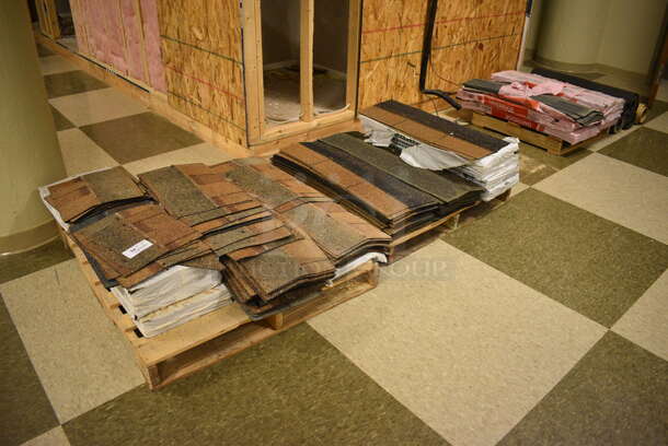 ALL ONE MONEY! Lot of 3 Pallets of Shingles! (room 103)