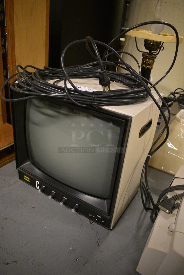 Hitachi Model VM-172U Video Monitor. 16x12x16. (south basement 012) - Image 2 of 5