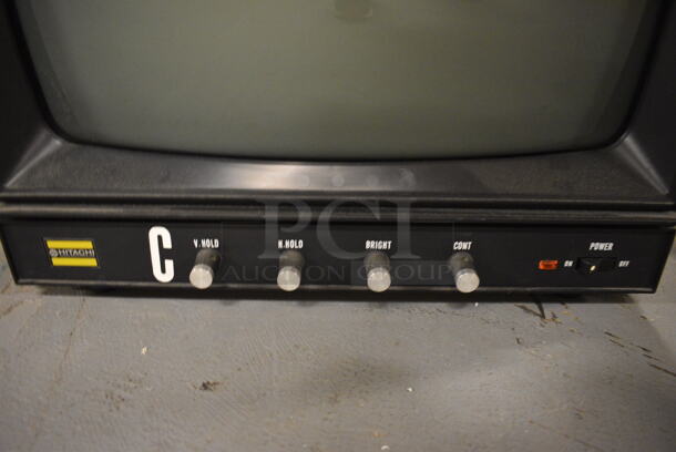 Hitachi Model VM-172U Video Monitor. 16x12x16. (south basement 012) - Image 3 of 5