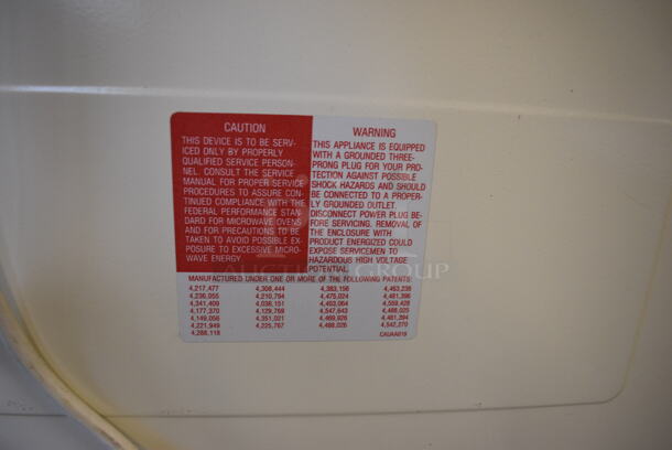 4 Various Microwaves Including Kenmore, Hotpoint and Sharp. Includes 24x18x14. 4 Times Your Bid! (room 204) - Image 10 of 10