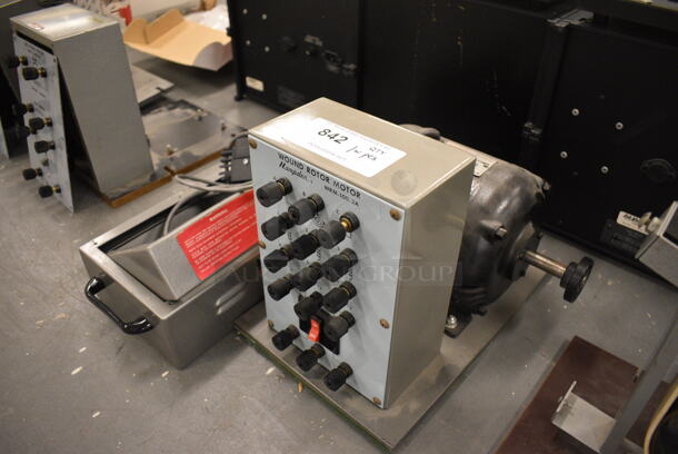Hampden Model WRM-100-3A Metal Wound Rotor Motor. 11x14x11. (south basement 019) - Image 5 of 5