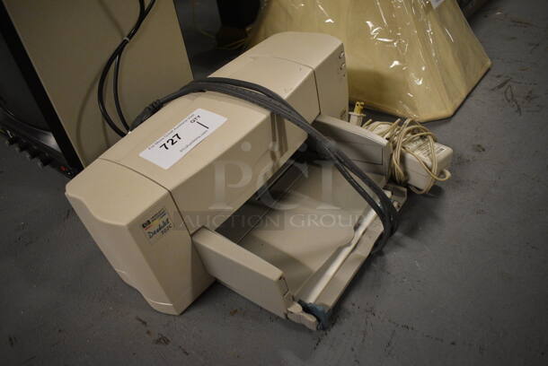 HP DeskJet 722C Countertop Printer. 18x13x8. (south basement 012) - Image 2 of 4