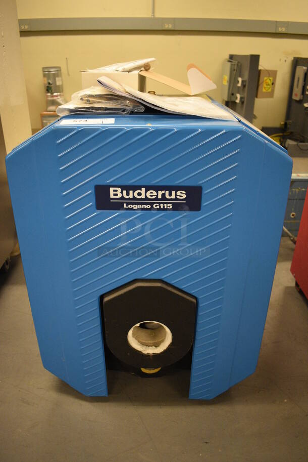 Buderus Logano Model G115/3 Gas Powered Boiler. 24x21x30. (north basement 004)