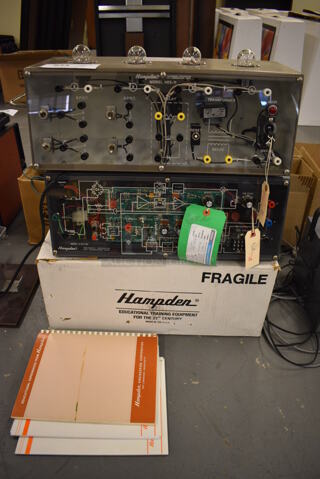 3 Various Items Including Hampden HEE-11m, Hampden H-IEC-B4 Unit. Includes 19x8.5x7.5. 3 Times Your Bid! (south basement 019)