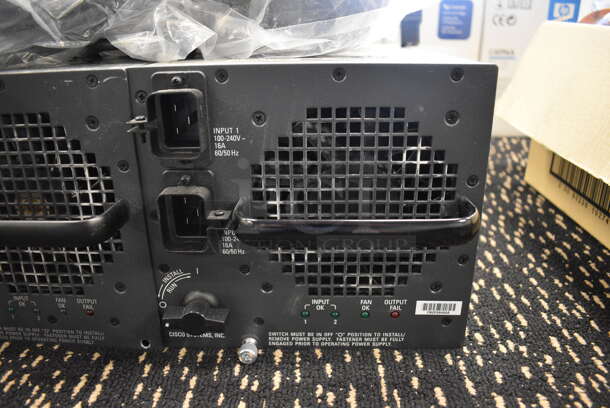 2 Cisco Systems Model AA23340 Power Supplies. 8x15x7. 2 Times Your Bid! (room 204)  - Image 2 of 8