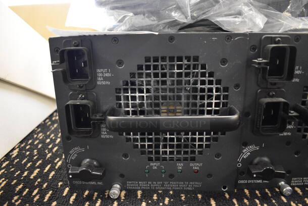 2 Cisco Systems Model AA23340 Power Supplies. 8x15x7. 2 Times Your Bid! (room 204)  - Image 3 of 8