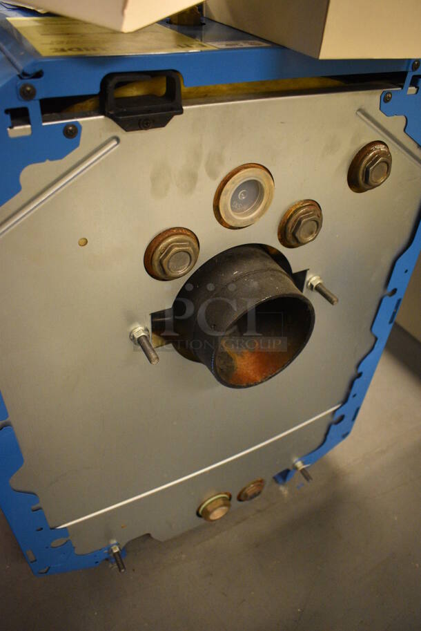 Buderus Logano Model G115/3 Gas Powered Boiler. 24x21x30. (north basement 004) - Image 7 of 12