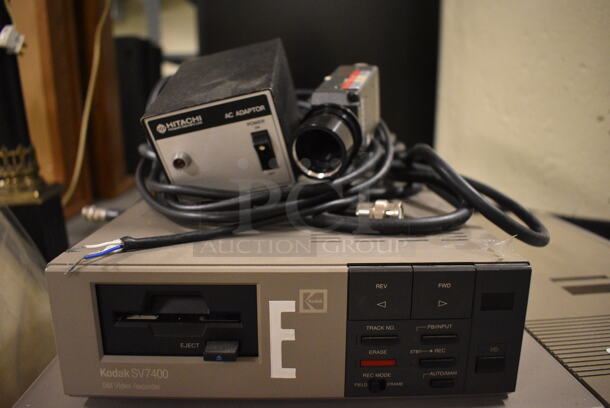 2 Various Items; Kodak Color Video Printer and Kodak SV7400 Video Recorder. 185.x16x5, 8.5x13x3. 2 Times Your Bid! (south basement 012) - Image 2 of 6