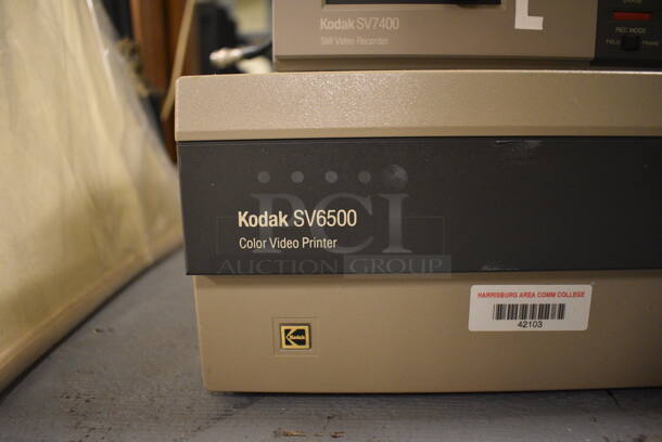 2 Various Items; Kodak Color Video Printer and Kodak SV7400 Video Recorder. 185.x16x5, 8.5x13x3. 2 Times Your Bid! (south basement 012) - Image 4 of 6