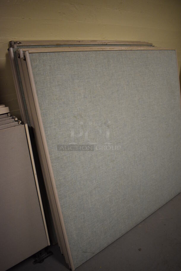 ALL ONE MONEY! Lot of Cubicle Pieces! Includes 36x2x41. (south basement 024) - Image 3 of 5