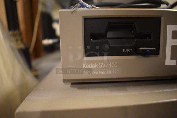 2 Various Items; Kodak Color Video Printer and Kodak SV7400 Video Recorder. 185.x16x5, 8.5x13x3. 2 Times Your Bid! (south basement 012) - Image 5 of 6