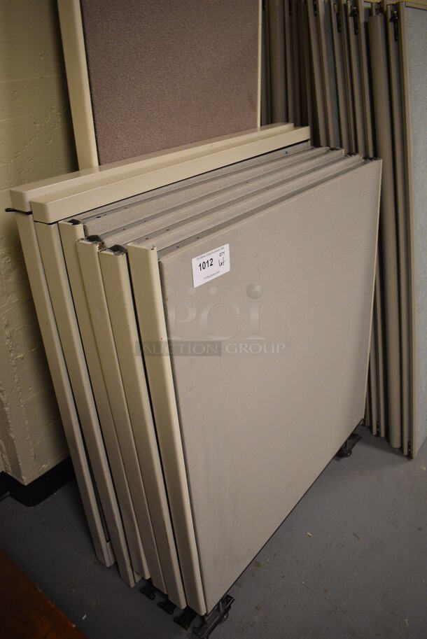 ALL ONE MONEY! Lot of Cubicle Pieces! Includes 36x2x41. (south basement 024) - Image 4 of 5