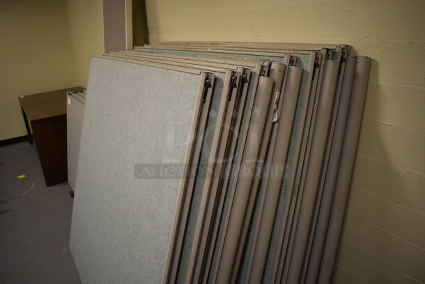 ALL ONE MONEY! Lot of Cubicle Pieces! Includes 36x2x41. (south basement 024) - Image 5 of 5