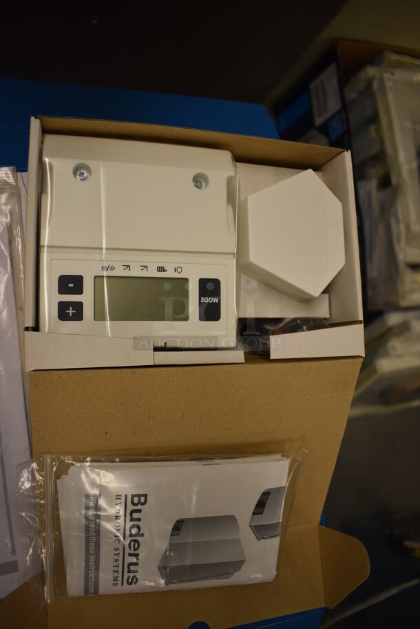 Buderus Logano Model G115/3 Gas Powered Boiler. 24x21x30. (north basement 004) - Image 12 of 12