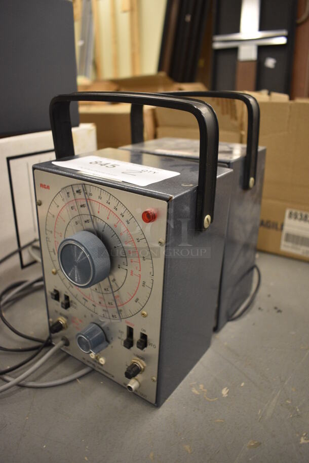 2 RCA Model WR-50B RF Signal Generator. 6x5x10. 2 Times Your Bid! (south basement 019) - Image 2 of 4